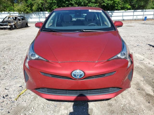  TOYOTA PRIUS 2017 Red
