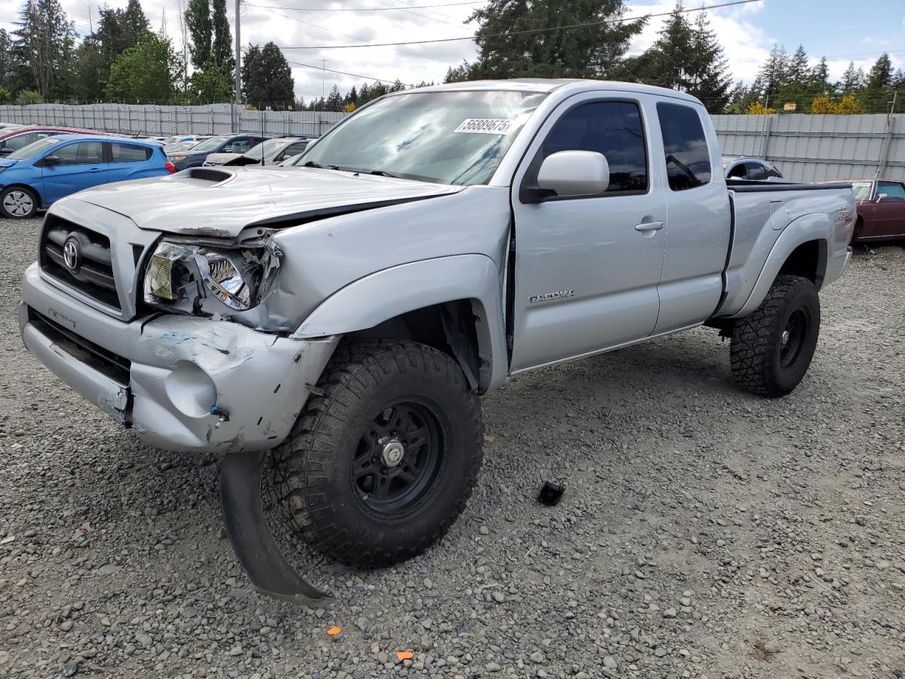 2007 Toyota Tacoma Prerunner Access Cab VIN: 5TETU62N87Z424193 Lot: 56889675