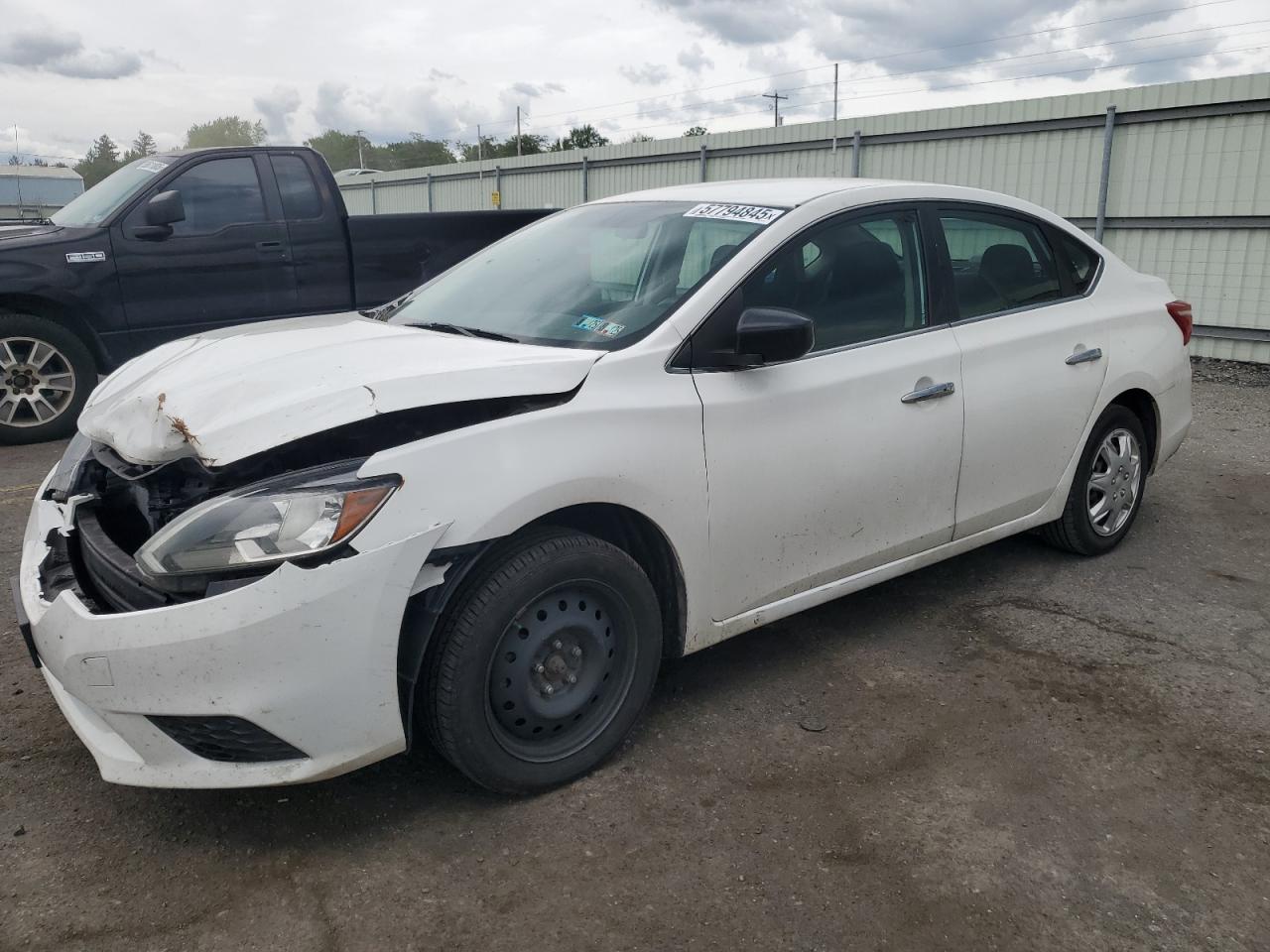2016 Nissan Sentra S   zu verkaufen in Pennsburg, PA - Front End