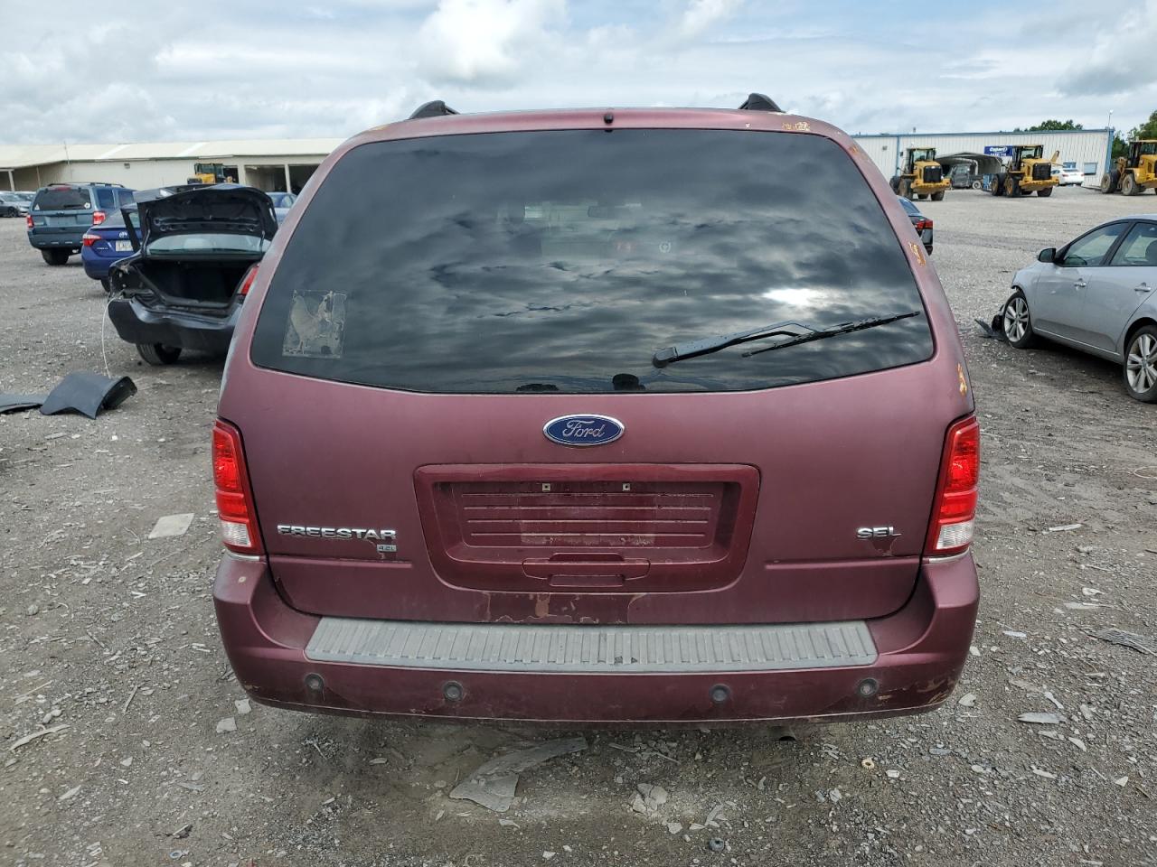 2007 Ford Freestar Sel VIN: 2FMZA52287BA10909 Lot: 55662525