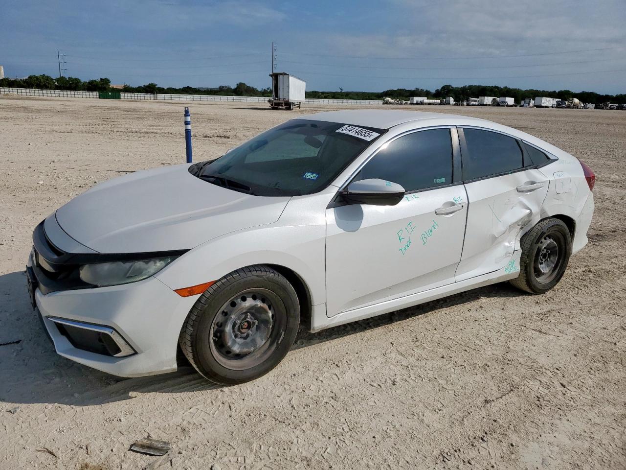 2019 Honda Civic Lx for Sale in New Braunfels, TX - Side