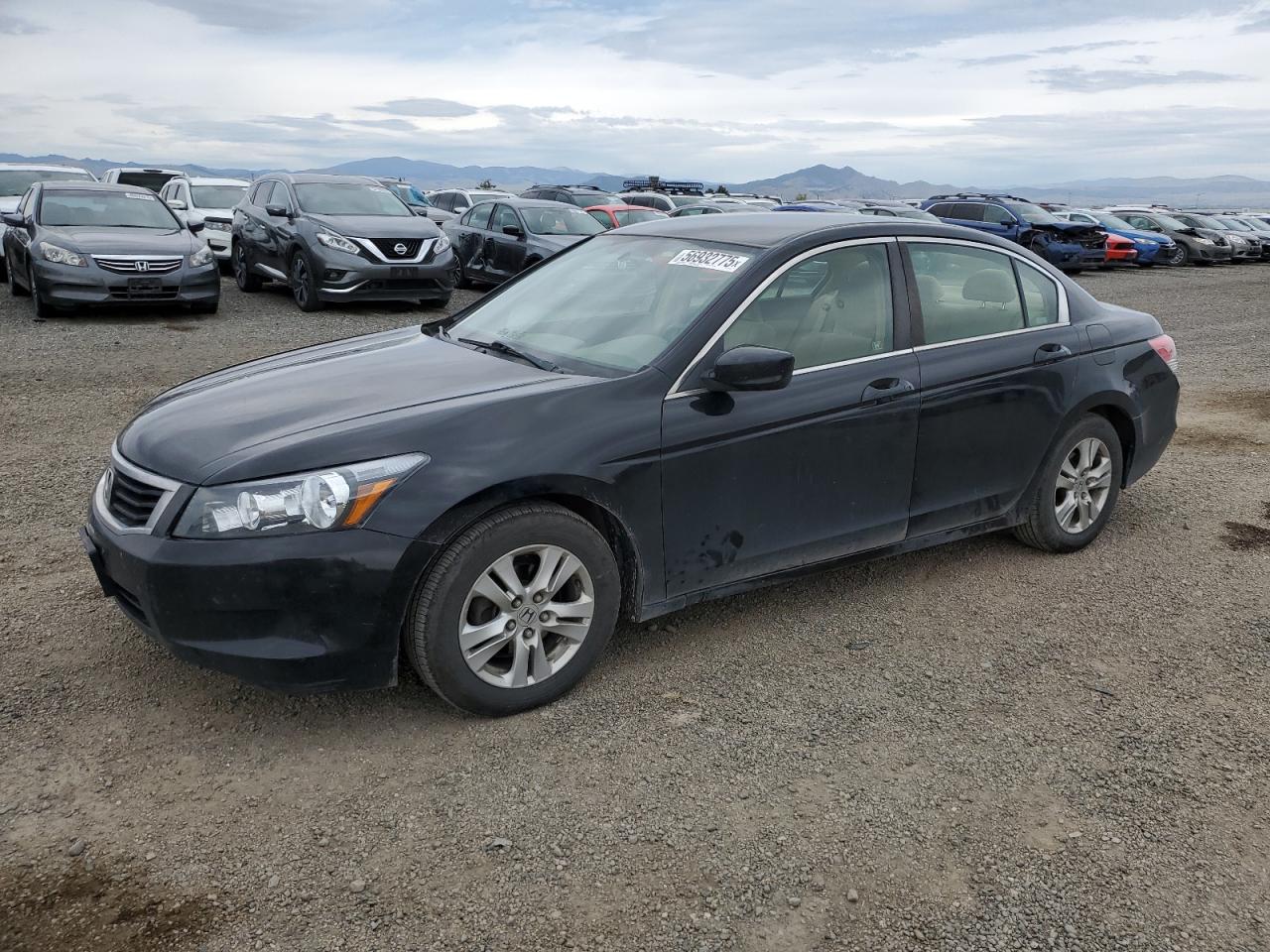 2009 Honda Accord Lxp продається в Helena, MT - Rear End
