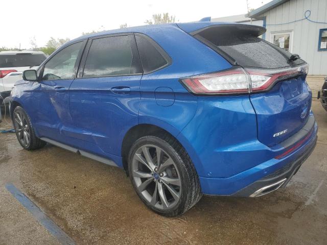  FORD EDGE 2018 Blue