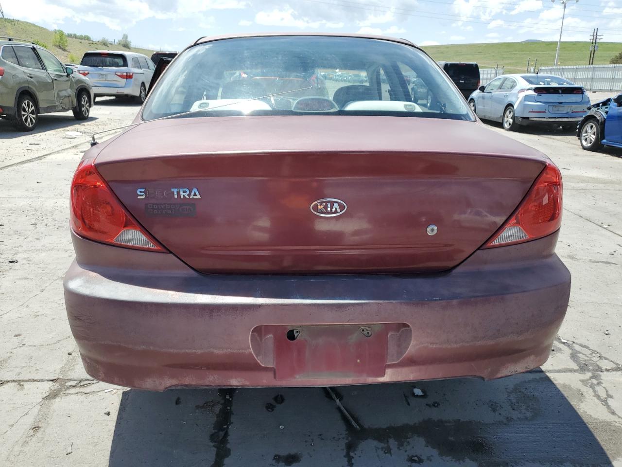 2003 Kia Spectra Base VIN: KNAFB121X35251760 Lot: 56752625