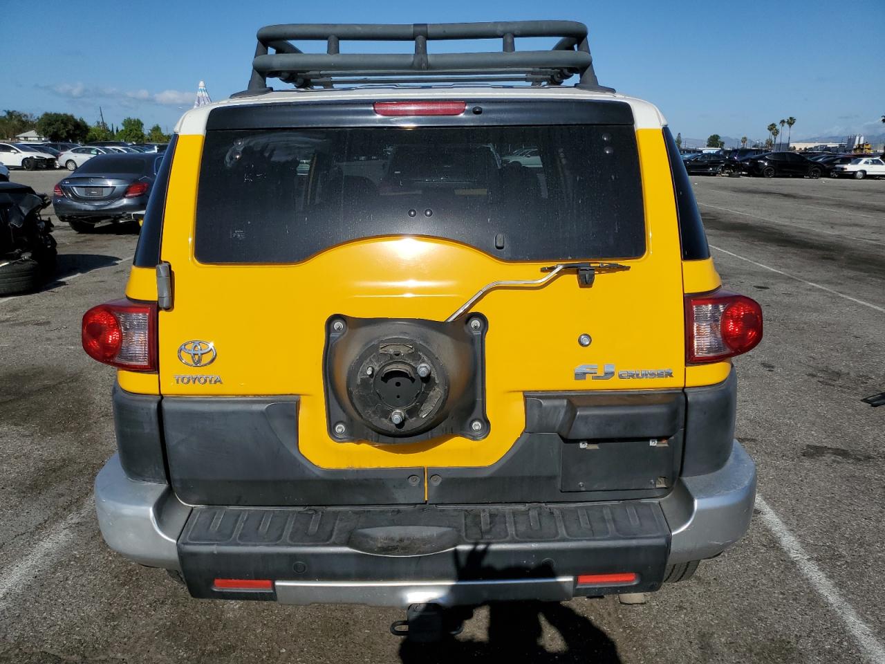 2007 Toyota Fj Cruiser VIN: JTEZU11F270001421 Lot: 56589065