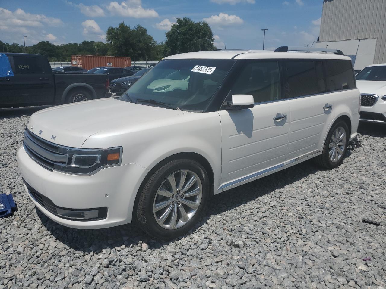2015 Ford Flex Limited იყიდება Apopka-ში, FL - Burn - Engine