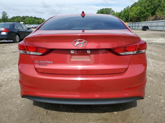 Sedans HYUNDAI ELANTRA 2017 Red