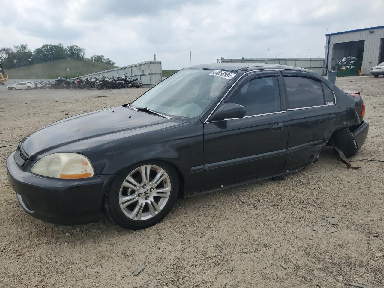 1996 Honda Civic Lx en Venta en Mcfarland, WI - Rear End