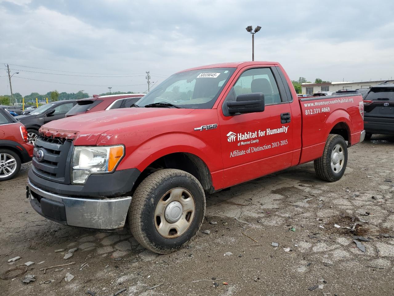 2009 Ford F150 იყიდება Indianapolis-ში, IN - Top/Roof