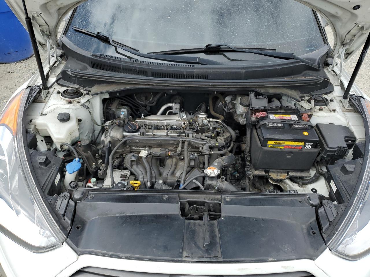 2013 Hyundai Veloster Turbo VIN: KMHTC6AE2DU163017 Lot: 56804365