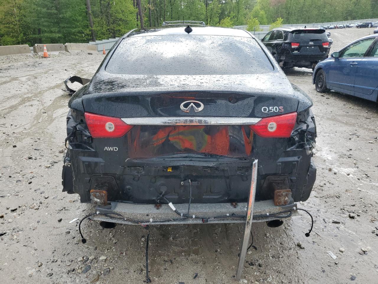 2015 Infiniti Q50 Base VIN: JN1BV7ARXFM393106 Lot: 56570605