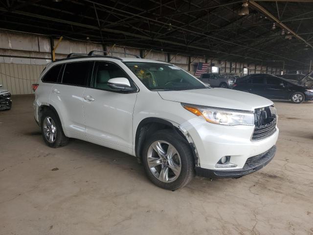  TOYOTA HIGHLANDER 2016 Білий