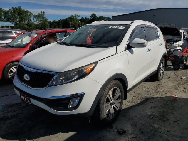 Паркетники KIA SPORTAGE 2014 Білий