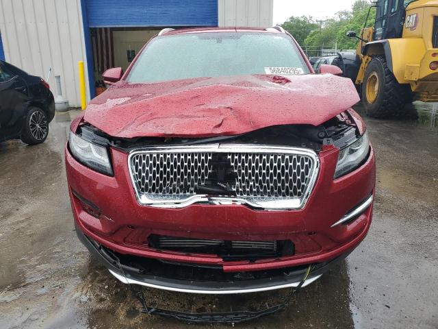  LINCOLN MKZ 2019 Red