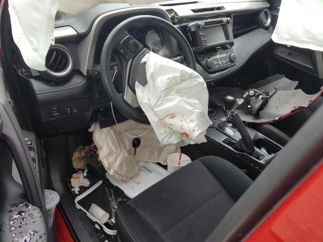  TOYOTA RAV4 2017 Красный