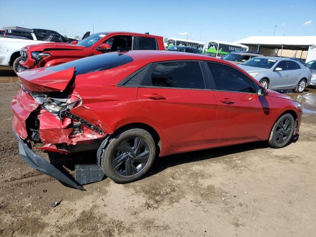  HYUNDAI ELANTRA 2021 Красный