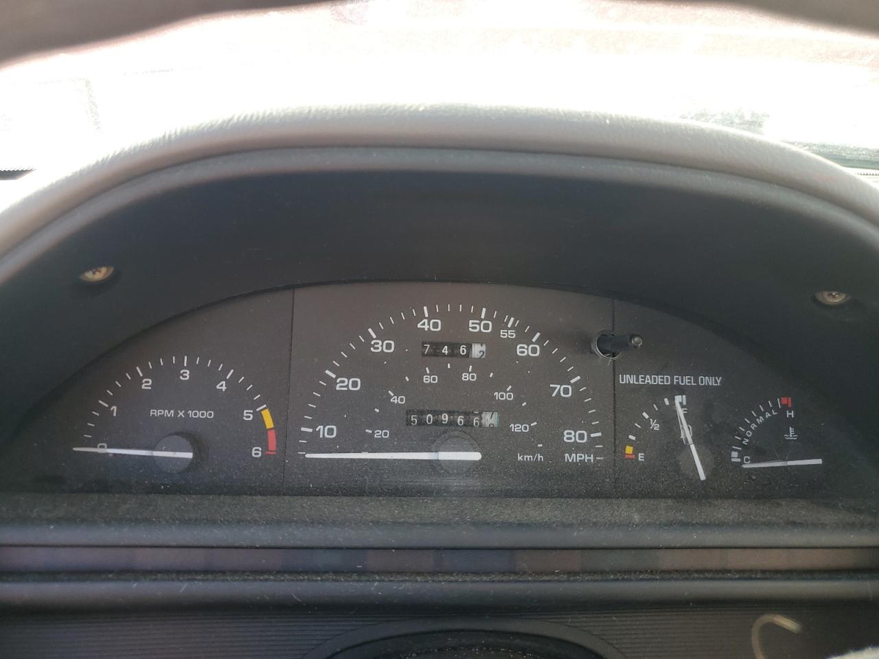 1991 Mercury Topaz Gs VIN: 1MEPM36X6MK607179 Lot: 59004725