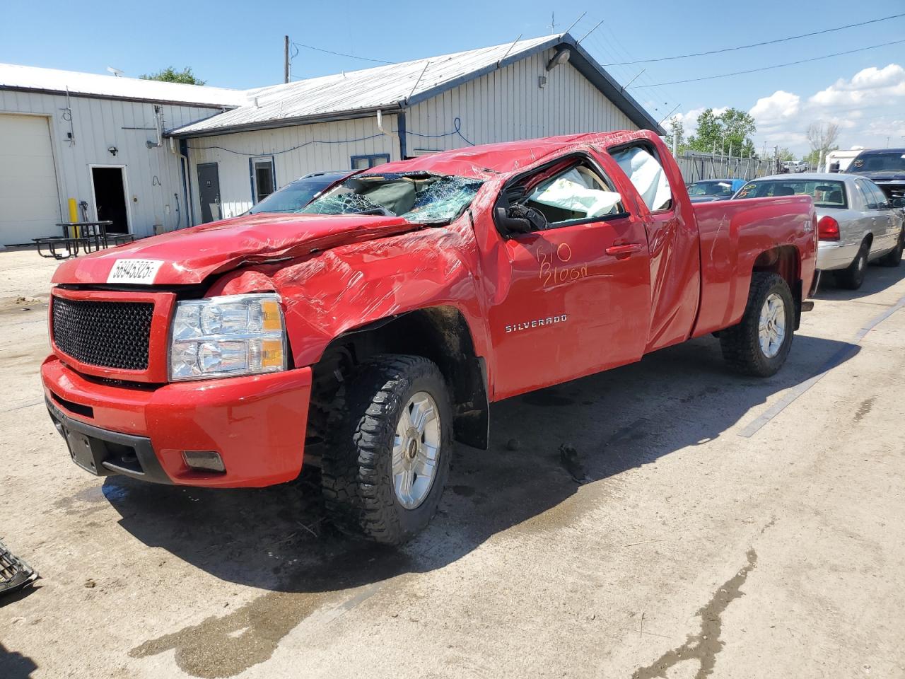 2012 Chevrolet Silverado K1500 Ltz للبيع في Pekin، IL - Rollover