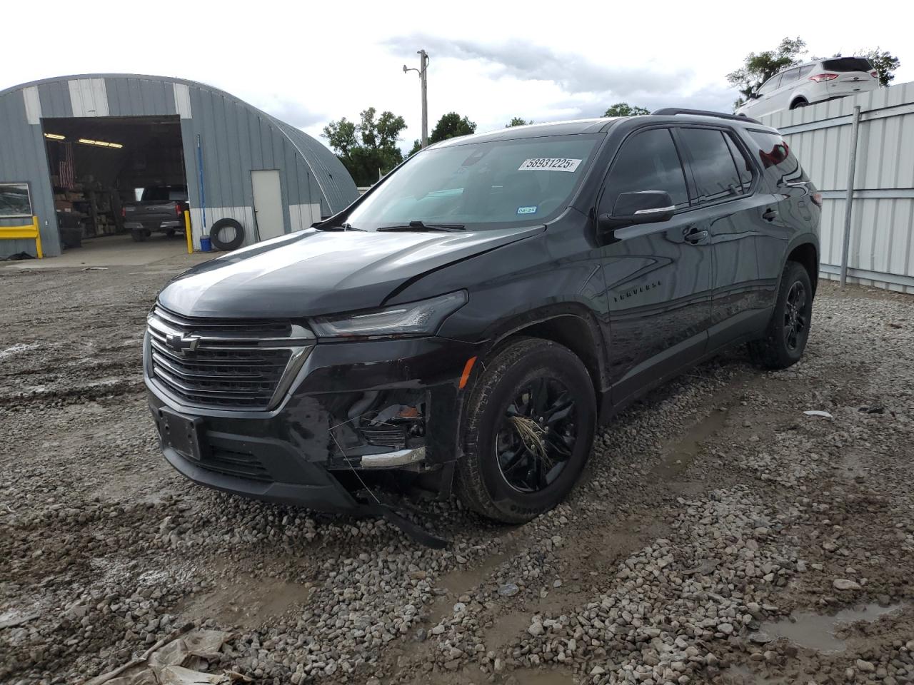 2022 Chevrolet Traverse Lt en Venta en Wichita, KS - Front End