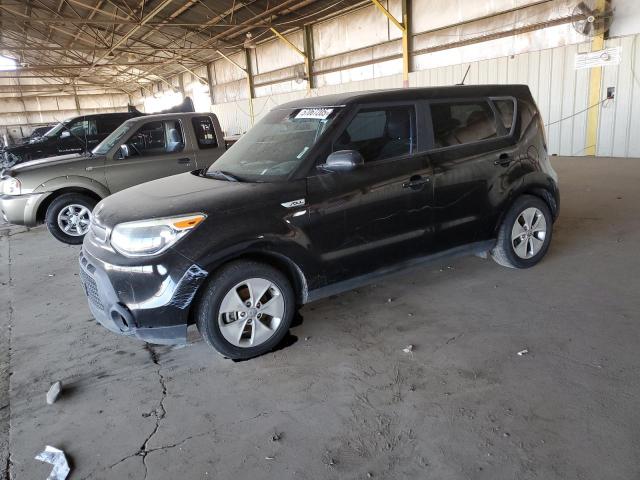  KIA SOUL 2016 Чорний