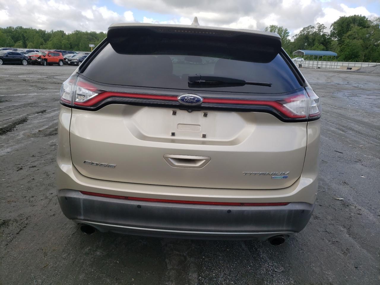 2017 Ford Edge Titanium VIN: 2FMPK4K93HBC13297 Lot: 57140415