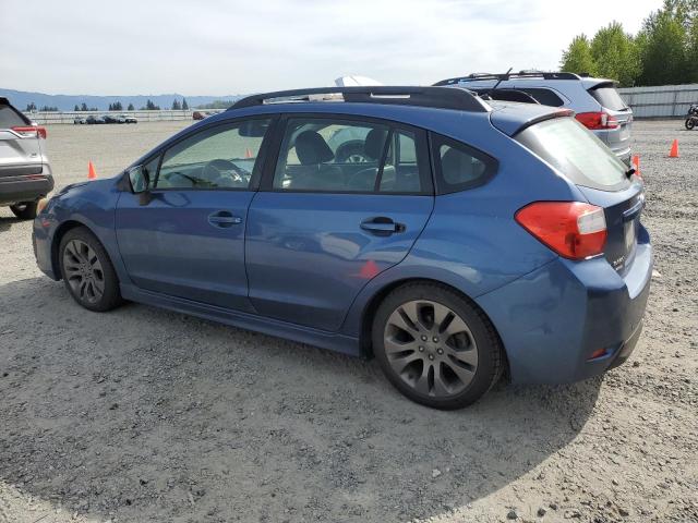  SUBARU IMPREZA 2013 Blue