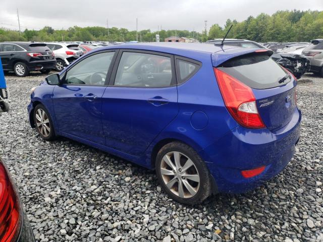 HYUNDAI ACCENT 2013 Blue