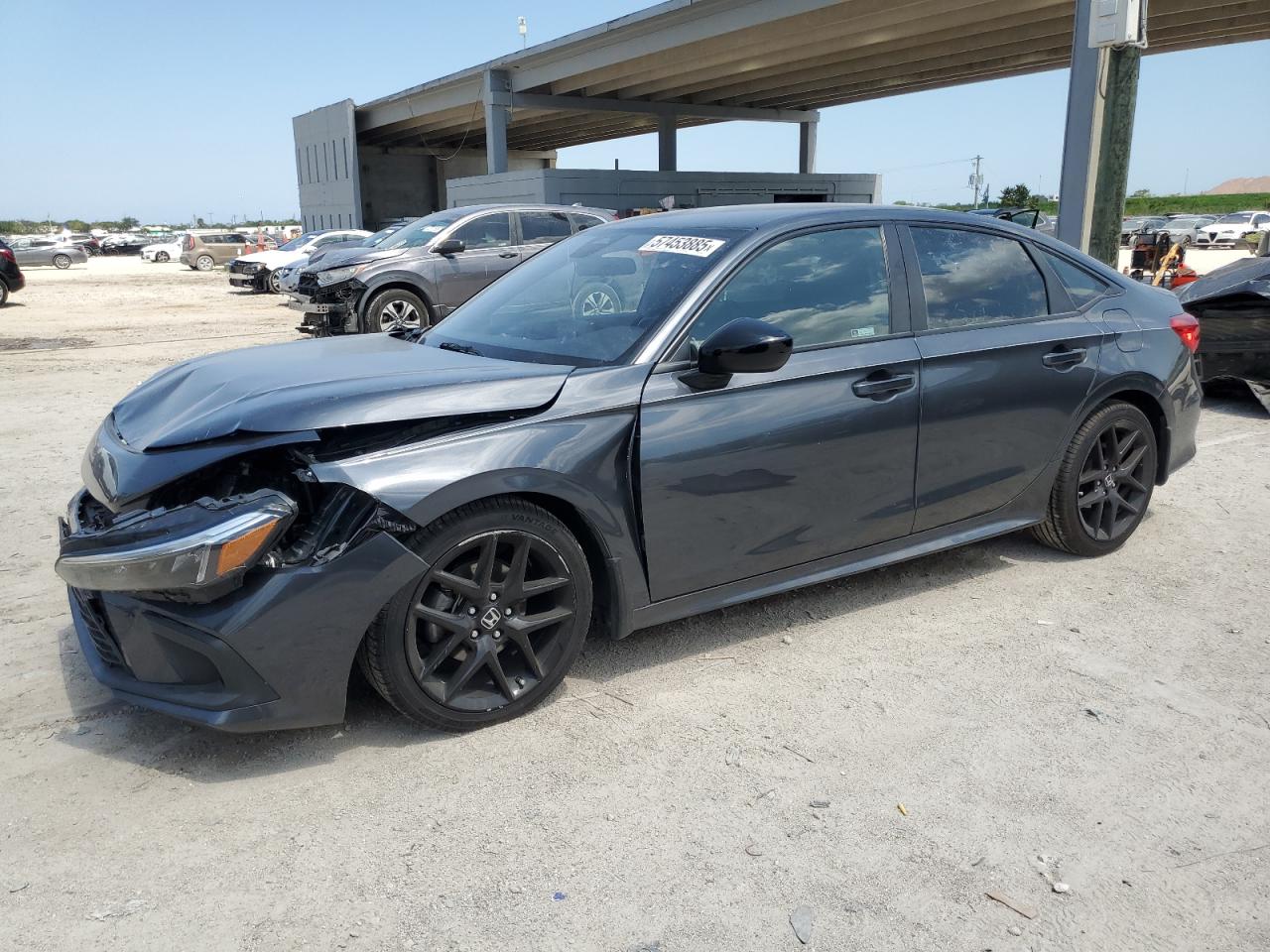 2022 Honda Civic Sport للبيع في West Palm Beach، FL - Front End