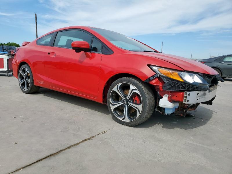 Coupet HONDA CIVIC 2014 Czerwony