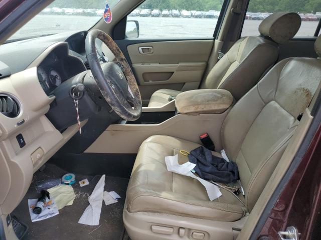 Parquets HONDA PILOT 2013 Burgundy