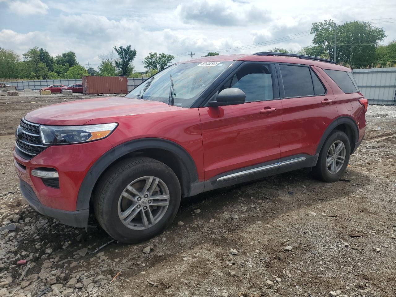 2023 Ford Explorer Xlt للبيع في Chicago Heights، IL - Vandalism