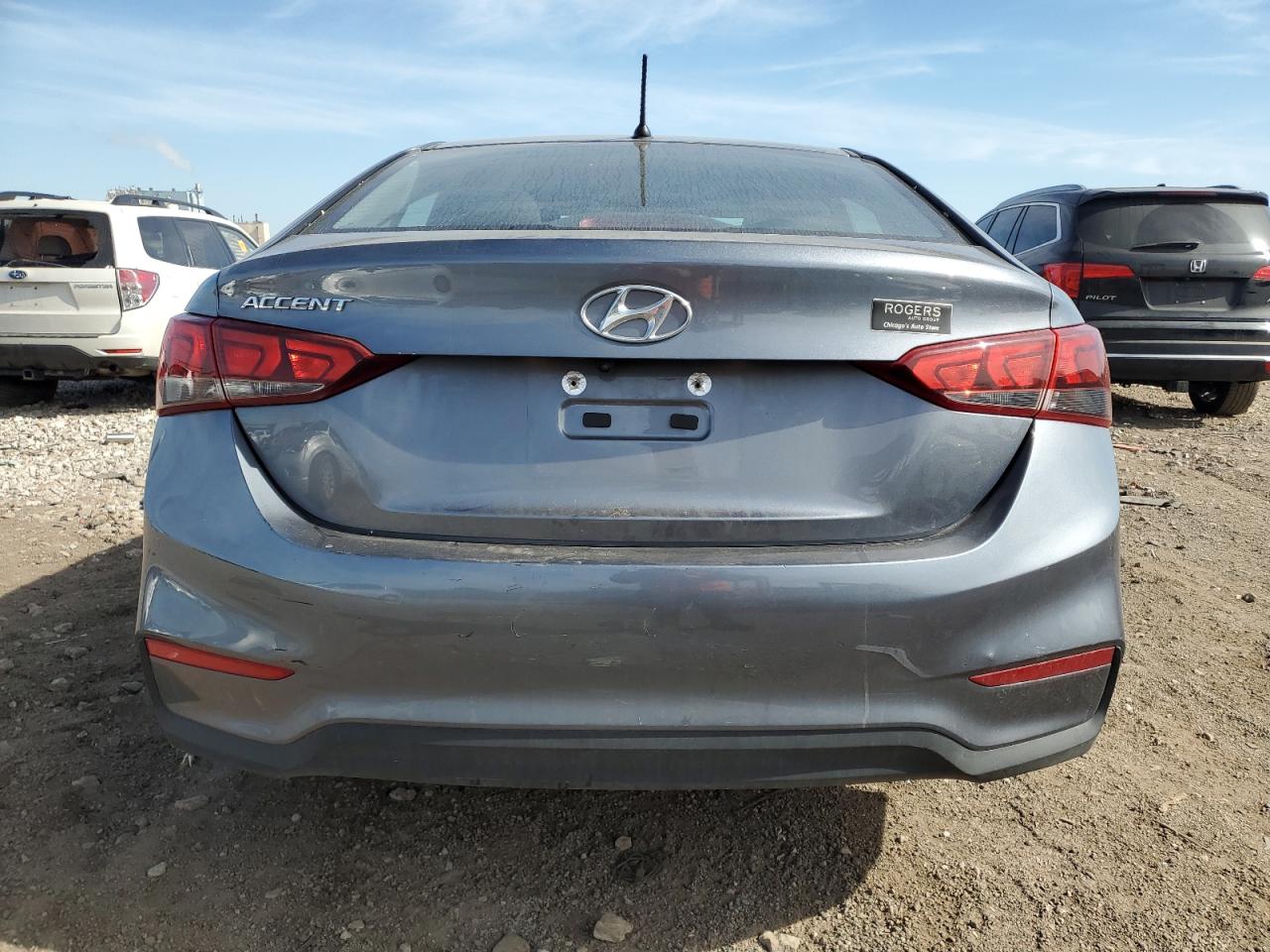 2020 Hyundai Accent Se VIN: 3KPC24A62LE092449 Lot: 55903875