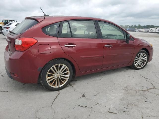  SUBARU IMPREZA 2012 Burgundy