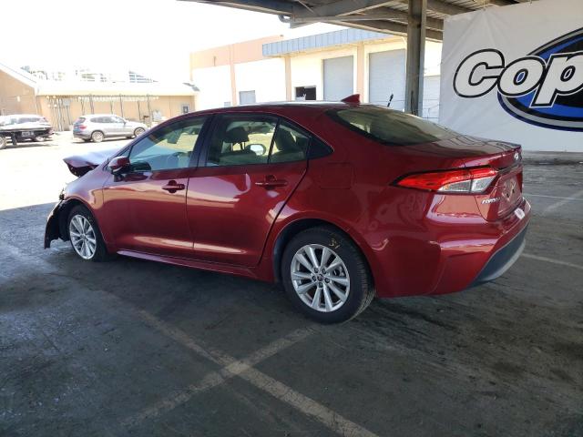  TOYOTA COROLLA 2023 Красный