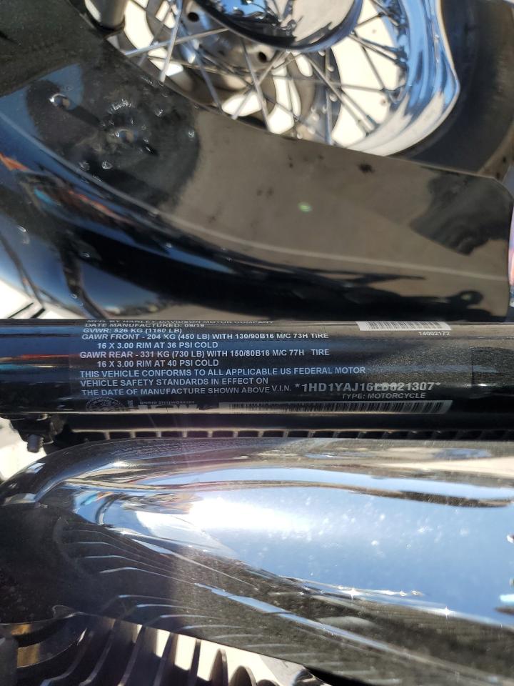 2020 Harley-Davidson Flhc VIN: 1HD1YAJ16LB021307 Lot: 57977045
