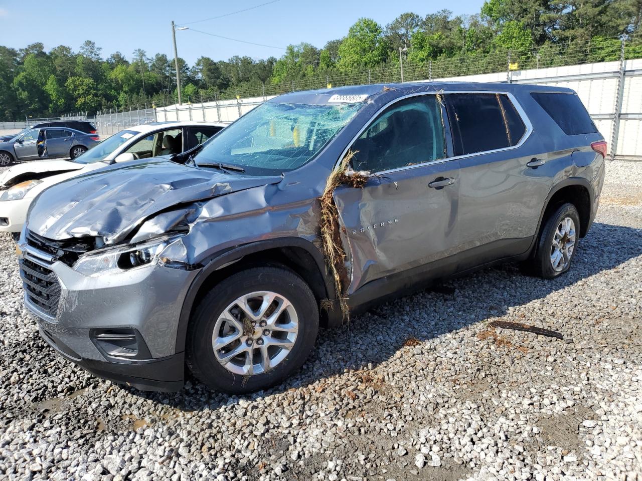 2020 Chevrolet Traverse Ls на продаже в Ellenwood, GA - Rollover