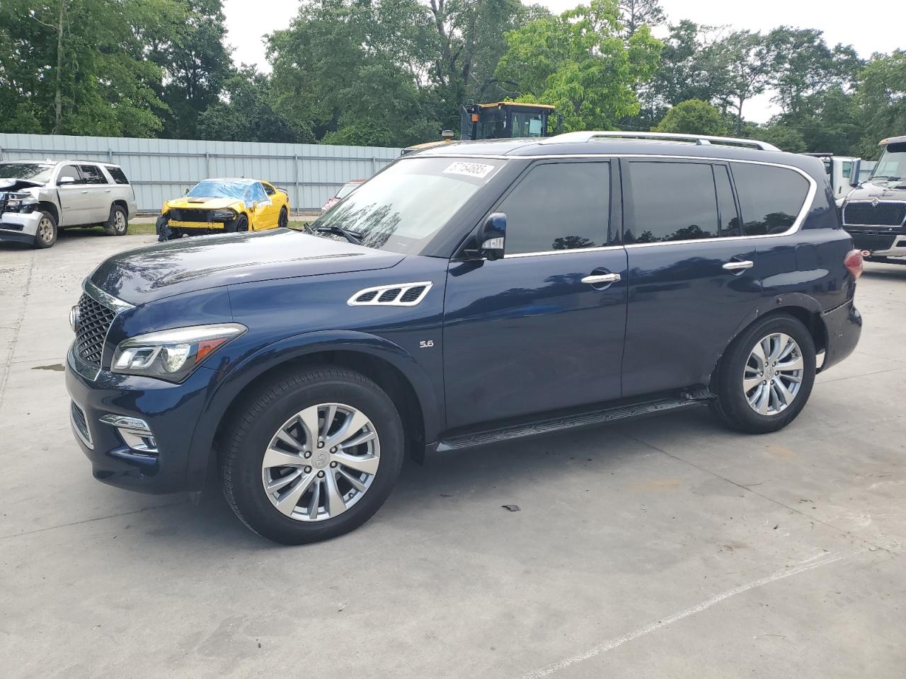 2016 Infiniti Qx80 продається в Augusta, GA - Undercarriage