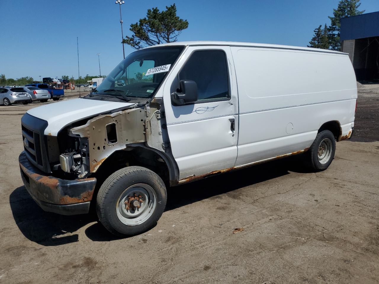 2012 Ford Econoline E150 Van en Venta en Woodhaven, MI - Front End