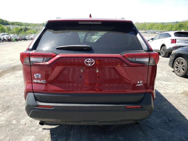  TOYOTA RAV4 2019 Czerwony