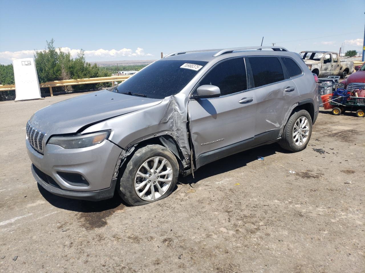 2019 Jeep Cherokee Latitude na sprzedaż w Albuquerque, NM - Side