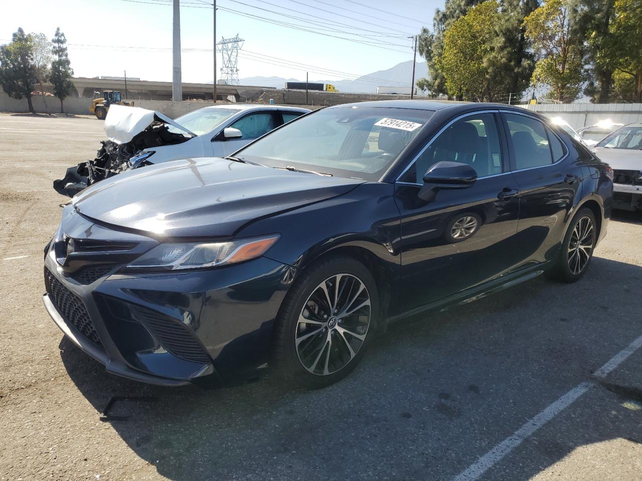 2018 Toyota Camry L de vânzare în Rancho Cucamonga, CA - Rear End
