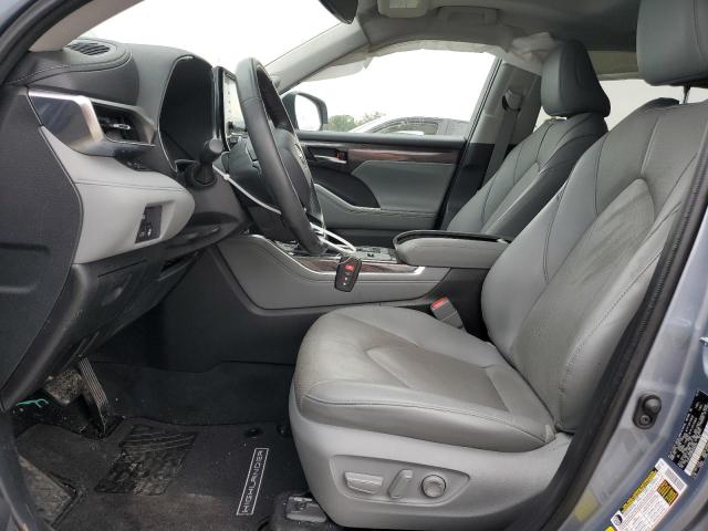  TOYOTA HIGHLANDER 2021 Granatowy