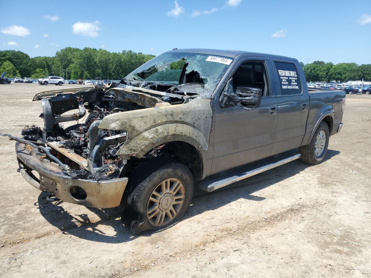 2012 Ford F150 Supercrew продається в Conway, AR - Burn - Engine