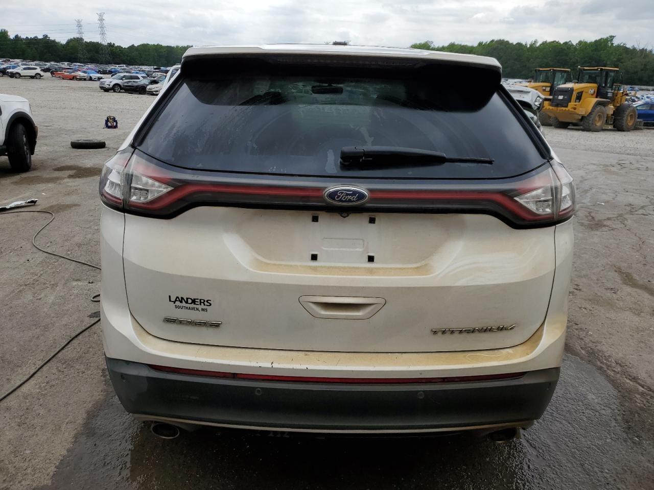 2015 Ford Edge Titanium VIN: 2FMTK3K83FBC41128 Lot: 56569385