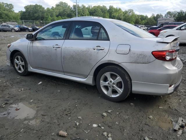  TOYOTA COROLLA 2012 Серебристый