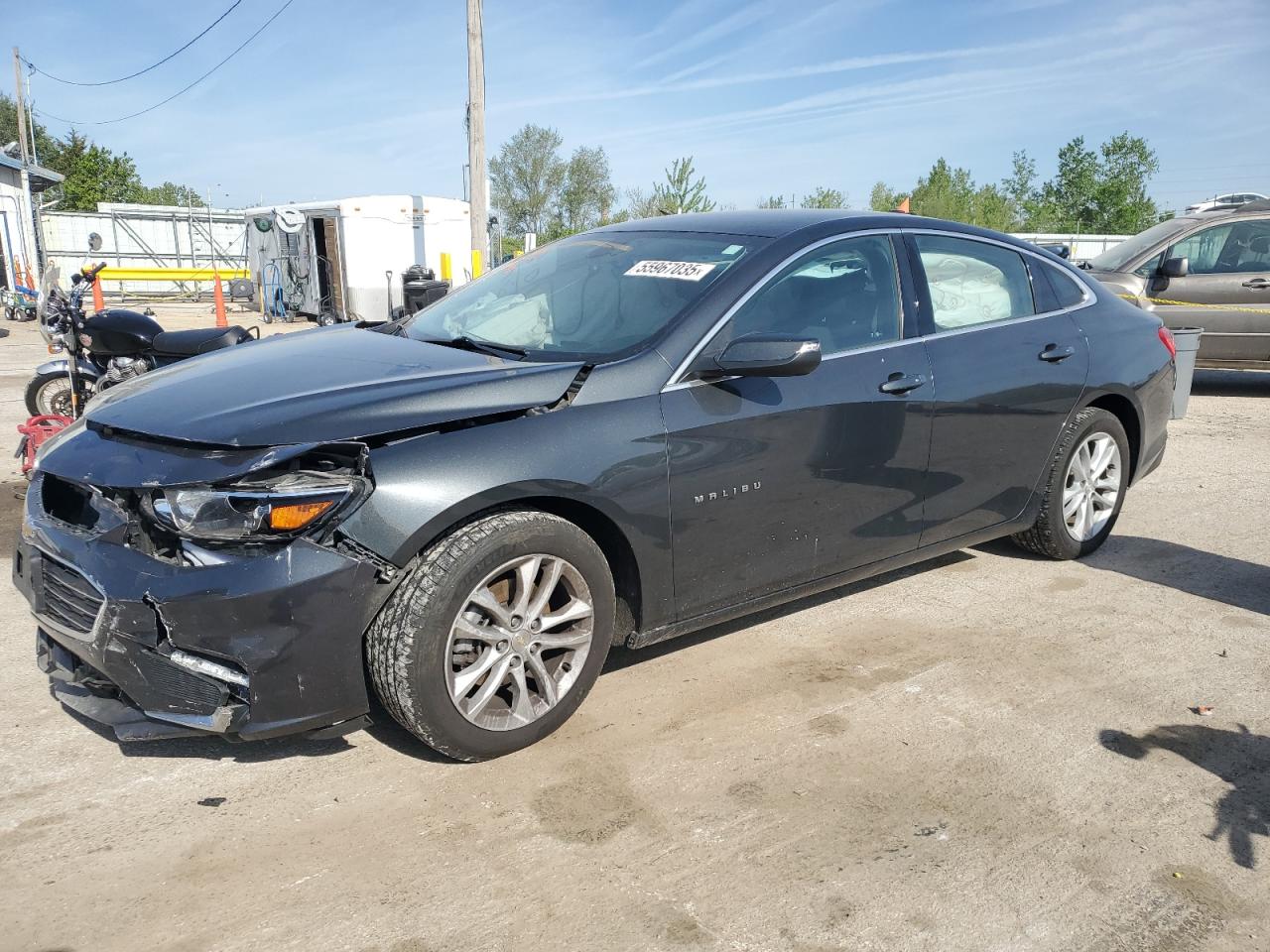 2018 Chevrolet Malibu Lt VIN: 1G1ZD5ST6JF187719 Lot: 55967035