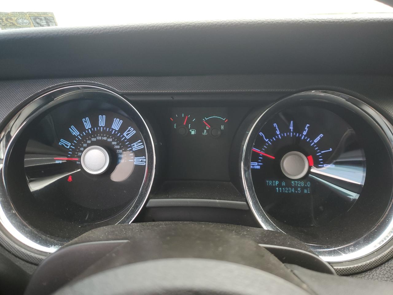 1ZVBP8AM1C5223463 2012 Ford Mustang