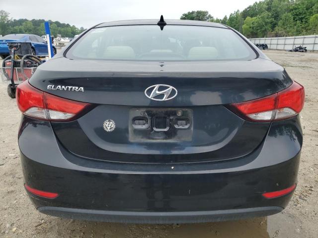  HYUNDAI ELANTRA 2014 Черный