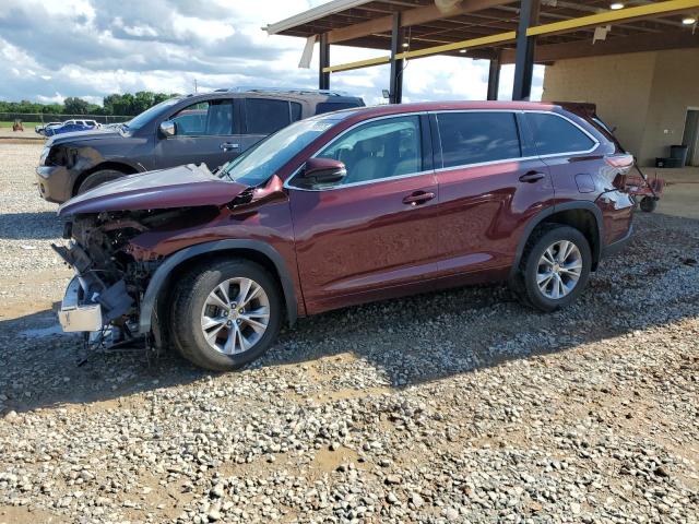  TOYOTA HIGHLANDER 2015 Бургунді