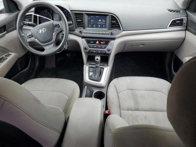  HYUNDAI ELANTRA 2017 Czerwony